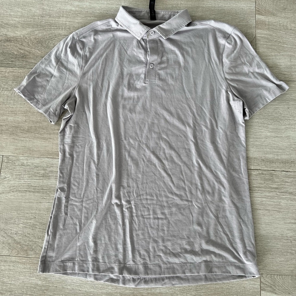 Lululemon mens polo, light purple